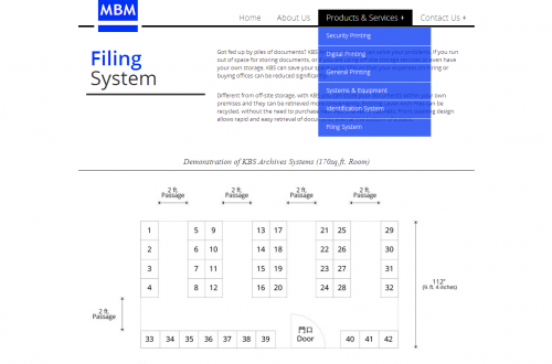 MBM Filing System