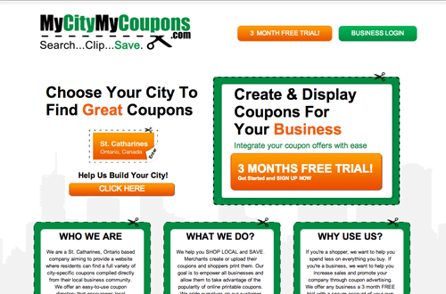 mycitymycoupons screenshot 1